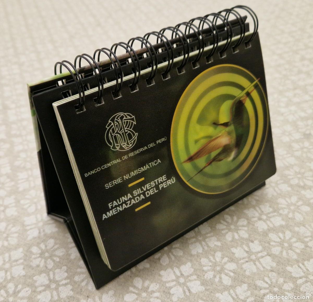 Monedas antiguas de Am&eacute;rica: &Aacute;lbum oficial Fauna Silvestre Amenazada del Per&uacute;