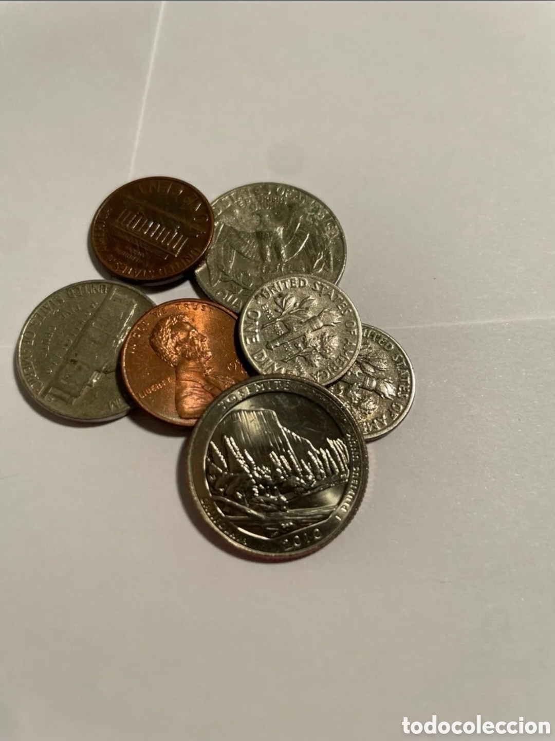 Monedas antiguas de Am&eacute;rica: Lote de monedas cl&aacute;sicas de EE. UU.