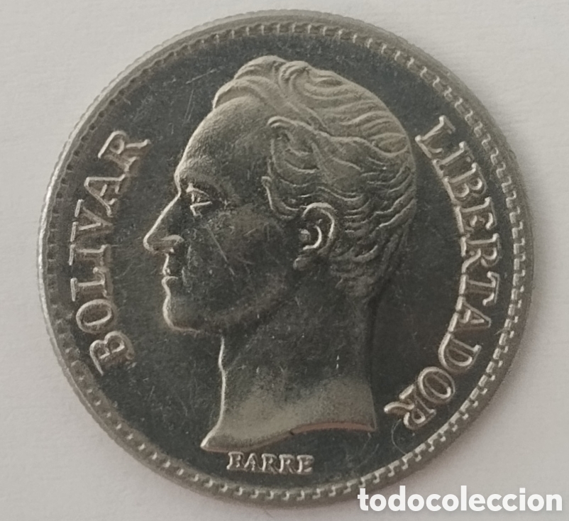 Monedas antiguas de Am&eacute;rica: MONEDA DE VENEZUELA DE 25 C&Eacute;NTIMOS 1978 (FOTO)