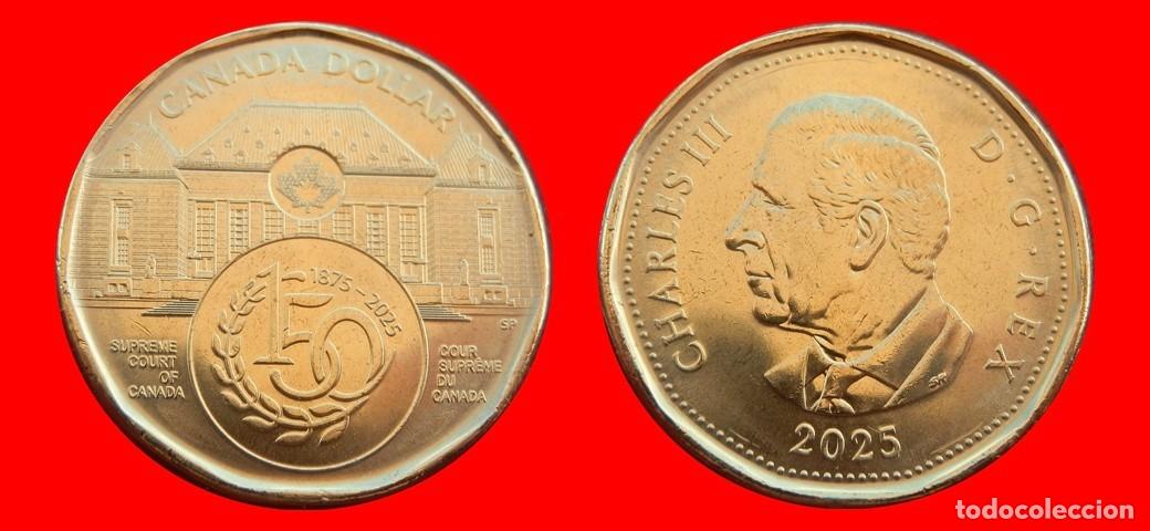Monedas antiguas de Am&eacute;rica: 1 DOLAR 2025 COUR SUPREME SIN CIRCULAR CANADA-8117SC