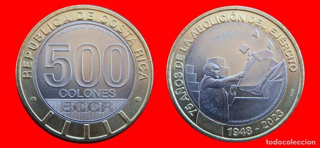 Monedas antiguas de Am&eacute;rica: 500 COLONES 2023 SIN CIRCULAR COSTA RICA-8940SC