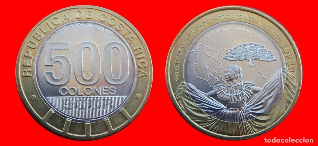 Monedas antiguas de Am&eacute;rica: 500 COLONES 2024 SIN CIRCULAR COSTA RICA-8941SC