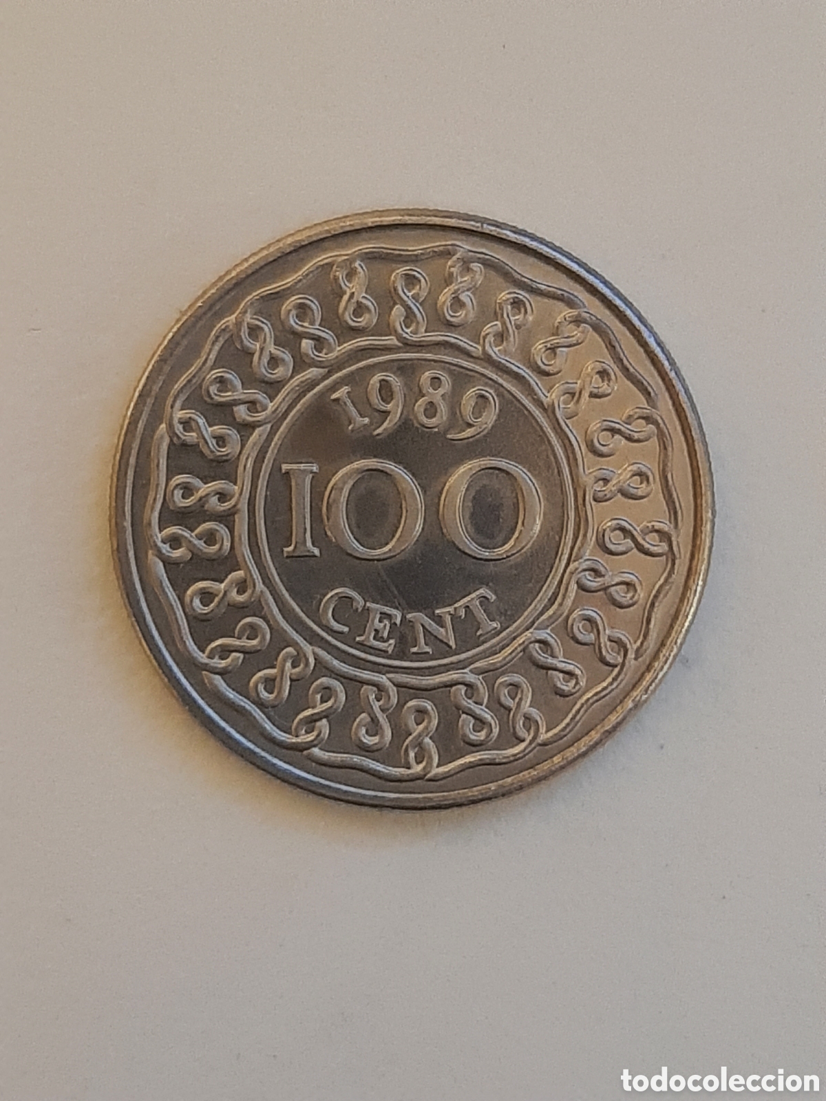 Monedas antiguas de Am&eacute;rica: SURINAM 100 CENT. 1989 S/C - Foto 2