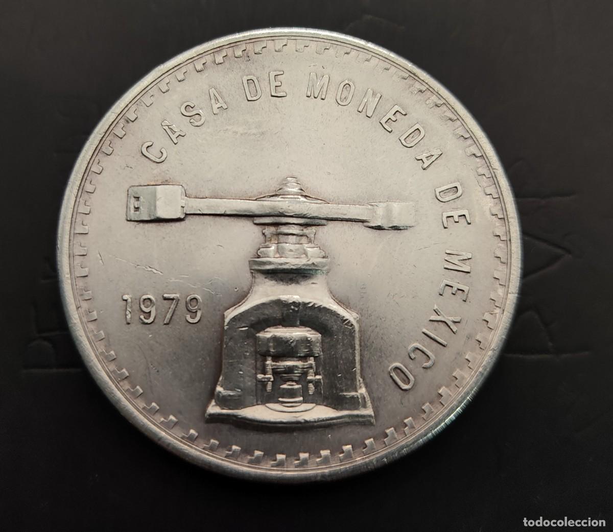 Monedas antiguas de Am&eacute;rica: MEXICO A&Ntilde;O 1979 1 ONZA TROY PLATA &rdquo; CASA DE LA MONEDA &rdquo;