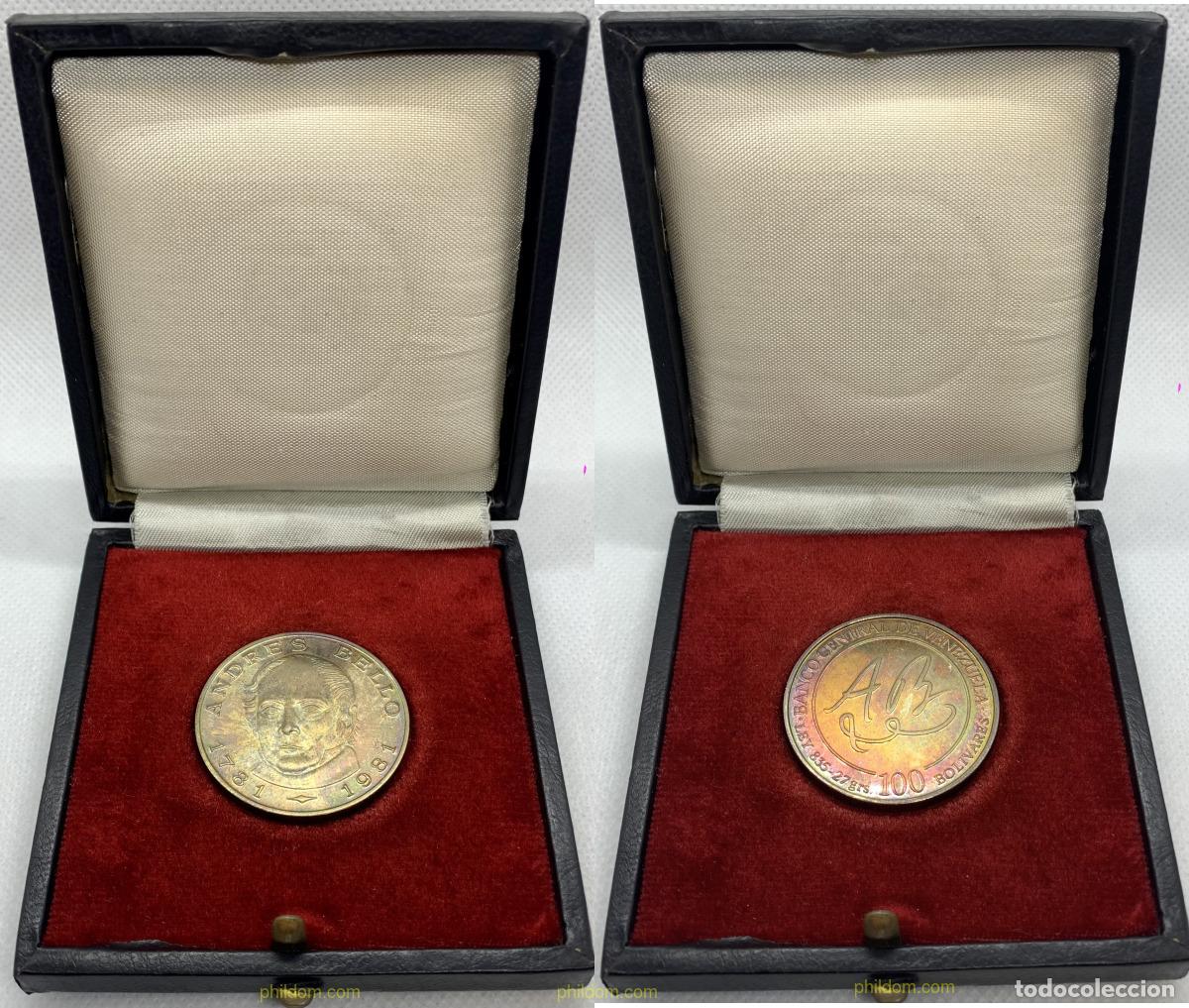 Monedas antiguas de Am&eacute;rica: 3259 VENEZUELA 1981 VENEZUELA ANDRES BELLO 1981 100 BOLIVARES