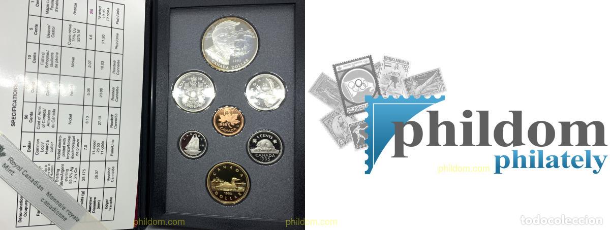 Monedas antiguas de Am&eacute;rica: 3324 CANADA 1995 ROYAL CANADIAN MINT 1994 PROOF