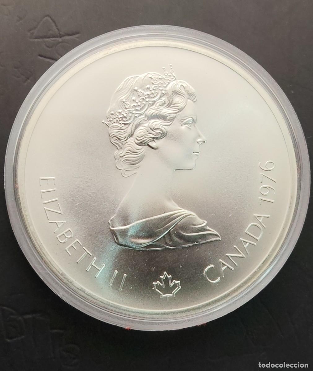 Monedas antiguas de Am&eacute;rica: CANADA A&Ntilde;O 1976 OLIMPIADA DE MONTREAL 10 DOLLARS PLATA