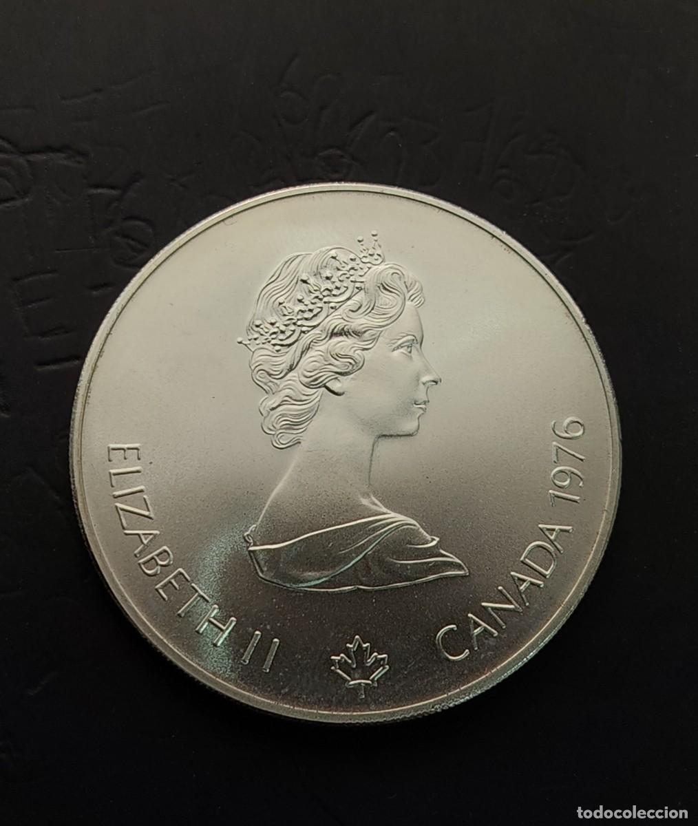 Monedas antiguas de Am&eacute;rica: CANADA A&Ntilde;O 1976 5 DOLLAR PLATA &rdquo; OLIMPIADA DE MONTREAL &rdquo; ESGRIMA
