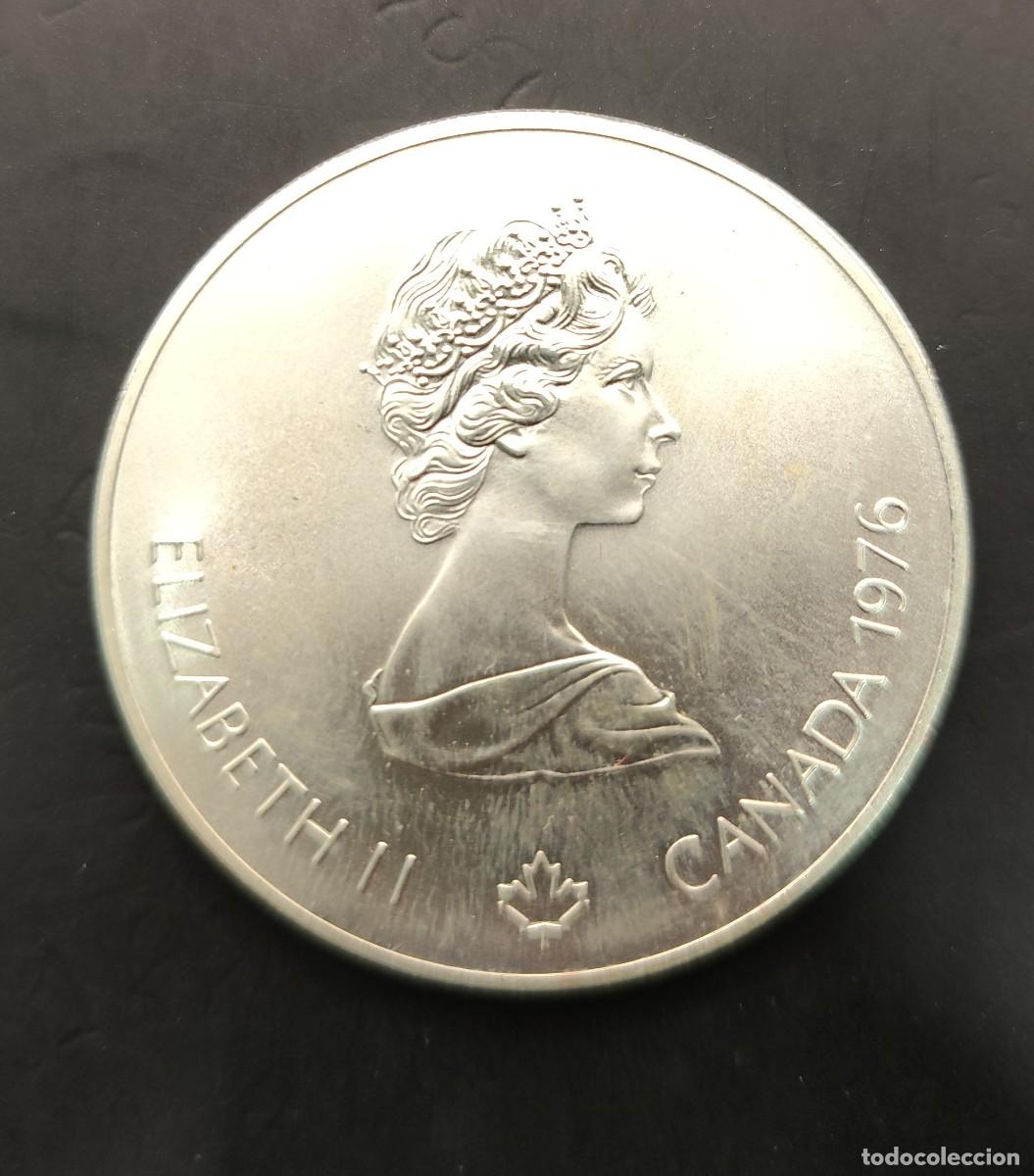 Monedas antiguas de Am&eacute;rica: CANADA A&Ntilde;O 1976 5 DOLLAR PLATA OLIMPIADA DE MONTREAL &rdquo; BOXEO &rdquo;