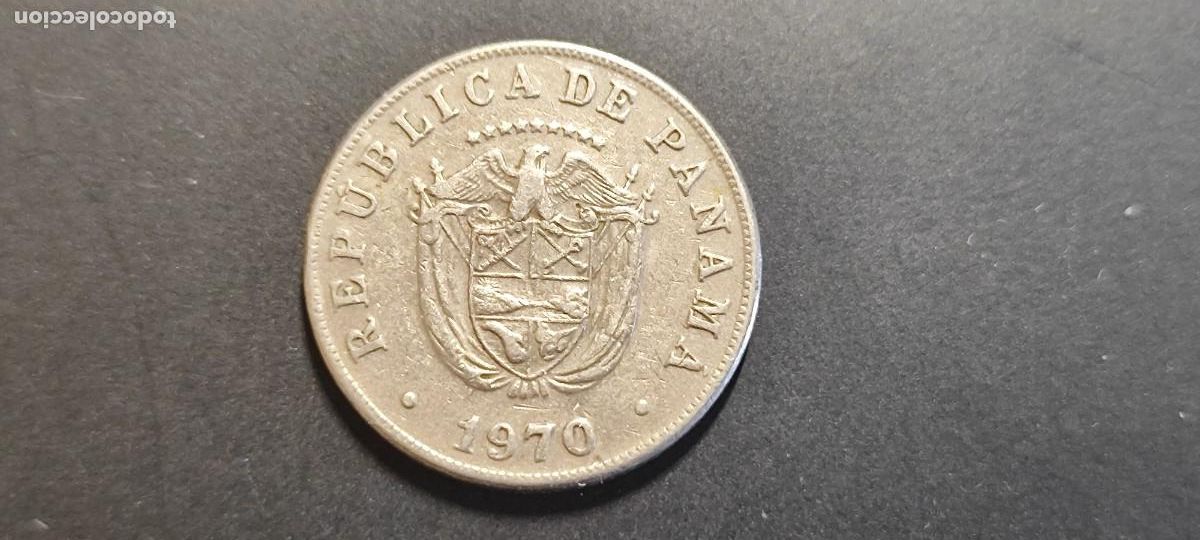Monedas antiguas de Am&eacute;rica: MONEDA PANANA 5 CENTESIMOS DE BALBOA 1967 MBC