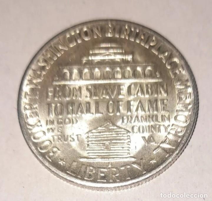 Monedas antiguas de Am&eacute;rica: 1/2 D&oacute;lar Booker T Washington 1950 S