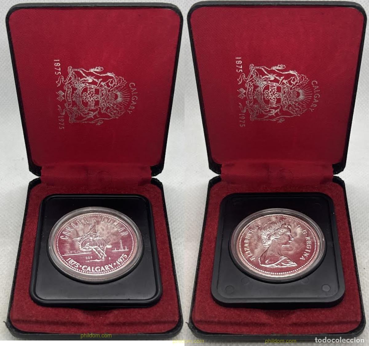 Monedas antiguas de Am&eacute;rica: 4851 CANADA 1975 DOLAR PLATA (DOLLAR) CANADA ELIZABETH II 1975