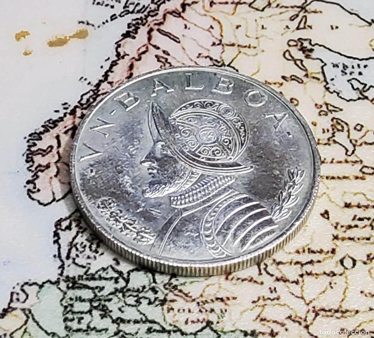 Monedas antiguas de Am&eacute;rica: 1 BALBOA DE PLATA DE PANAMA DE 1966. SIN CIRCULAR.