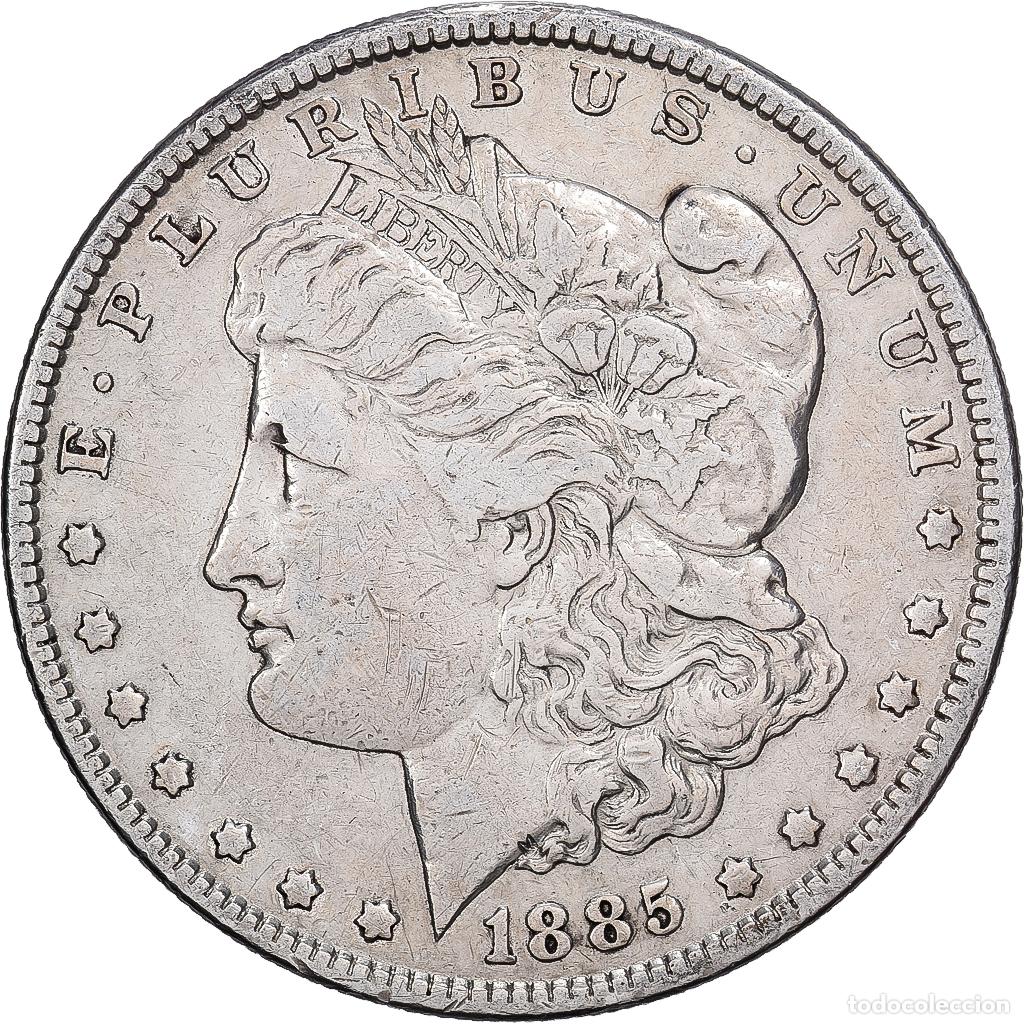Monedas antiguas de Am&eacute;rica: [#1213979] Estados Unidos, Dollar, Morgan, 1885, Philadelphia, Plata, BC+, KM:110