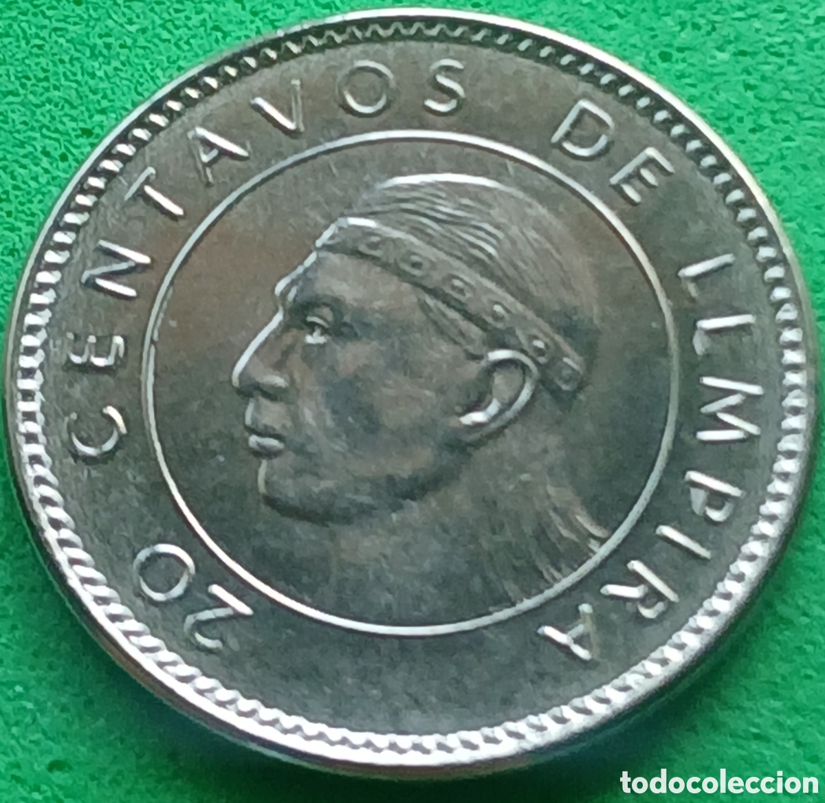 Monedas antiguas de Am&eacute;rica: Honduras 20 centavos 2019 km#83a.2 ESCASA
