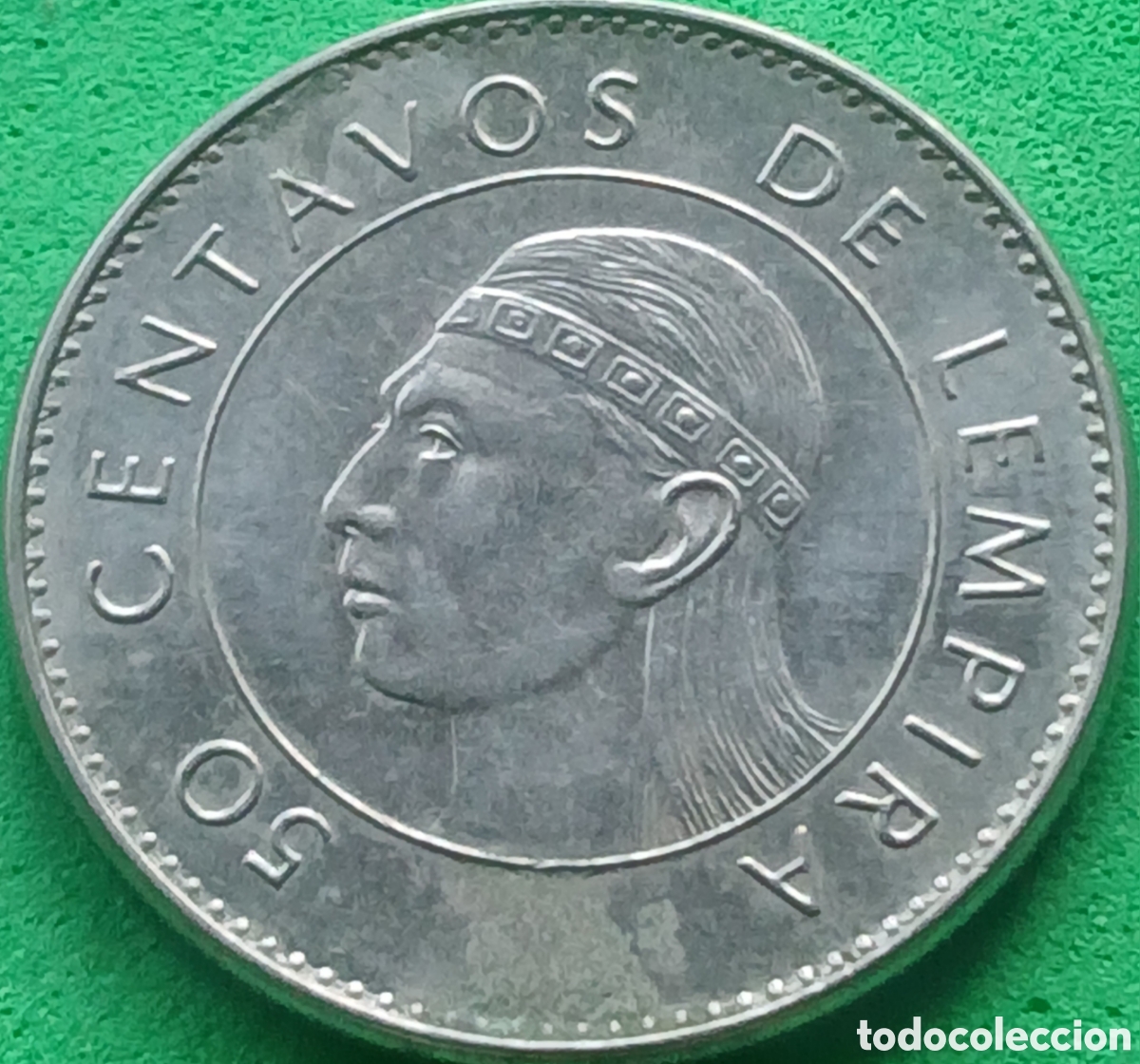 Monedas antiguas de Am&eacute;rica: Honduras 50 centavos 2012 km#84a.2 poco com&uacute;n