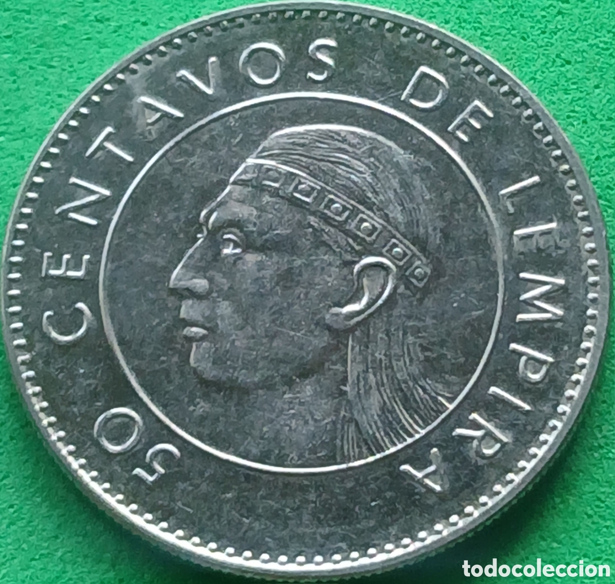 Monedas antiguas de Am&eacute;rica: Honduras 50 centavos 2019 km#84a.2 ESCASA!