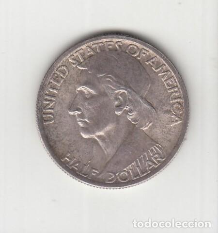 Monedas antiguas de Am&eacute;rica: ESTADOS UNIDOS. Moneda de &frac12;$ de Plata 'DANIEL BOONE' de 1936. Rara pieza. EBC.