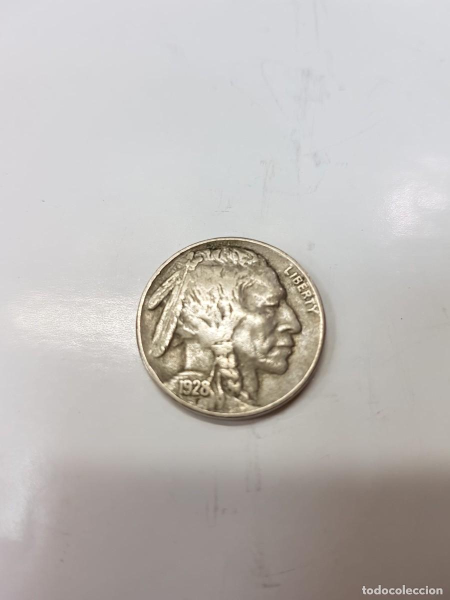 Monedas antiguas de Am&eacute;rica: ESTADOS UNIDOS-5 CENT-1928-INDIO