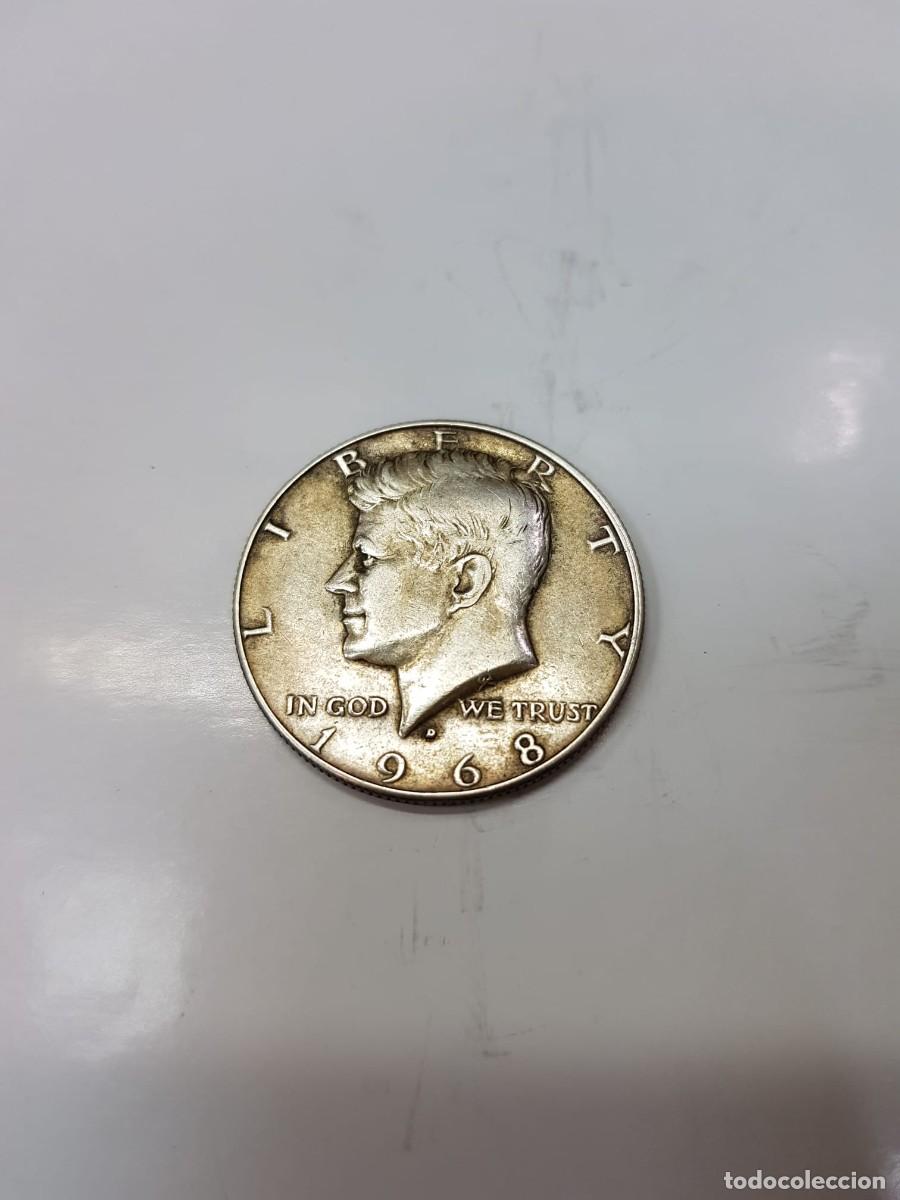 Monedas antiguas de Am&eacute;rica: ESTADOS UNIDOS-1/2 DOLAR-1968
