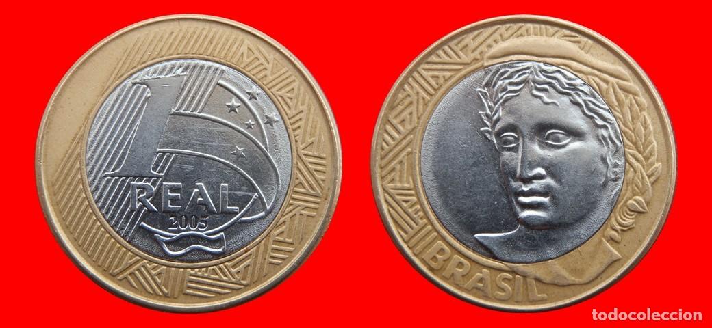 Monedas antiguas de Am&eacute;rica: 1 REAL 2005 BRASIL-144001