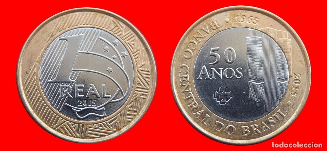 Monedas antiguas de Am&eacute;rica: 1 REAL 2015 BRASIL-144003