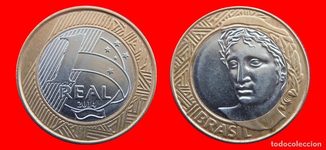 Monedas antiguas de Am&eacute;rica: 1 REAL 2014 BRASIL-144004