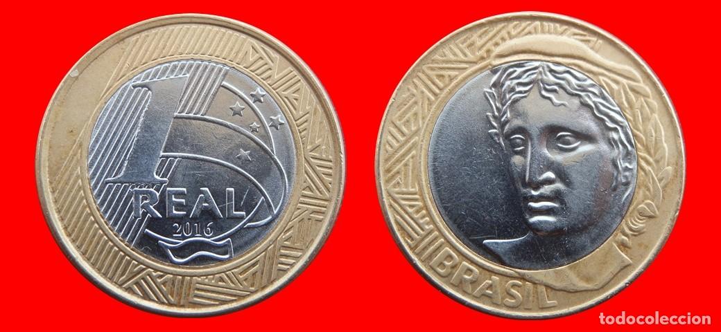 Monedas antiguas de Am&eacute;rica: 1 REAL 2016 BRASIL-144005