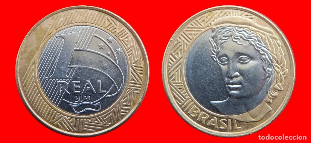 Monedas antiguas de Am&eacute;rica: 1 REAL 2021 BRASIL-144010