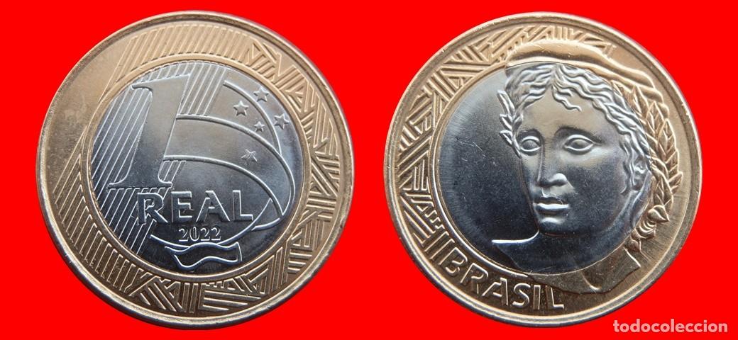 Monedas antiguas de Am&eacute;rica: 1 REAL 2022 BRASIL-144011