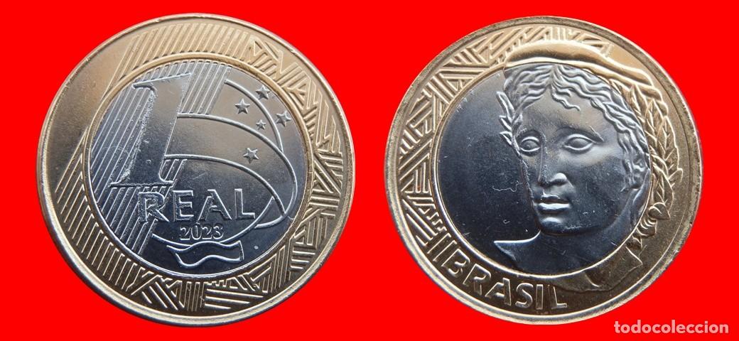 Monedas antiguas de Am&eacute;rica: 1 REAL 2023 BRASIL-144012