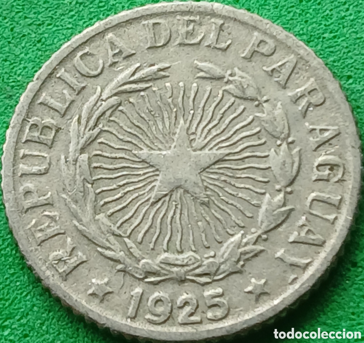 Monedas antiguas de Am&eacute;rica: Paraguay 1 peso 1925 km#13