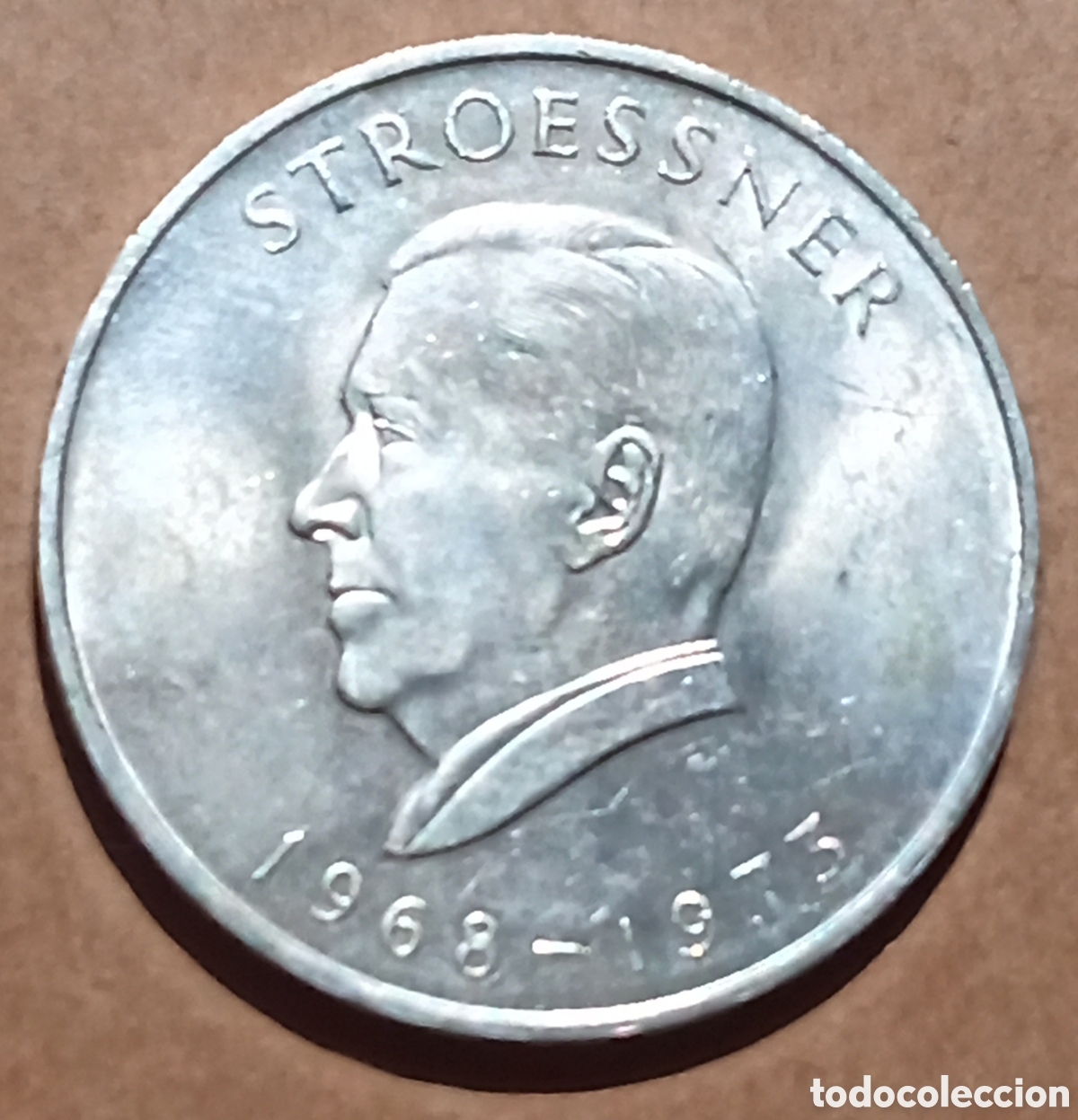 Monedas antiguas de Am&eacute;rica: Paraguay - 300 Guaran&iacute;es 1973 plata - Mb