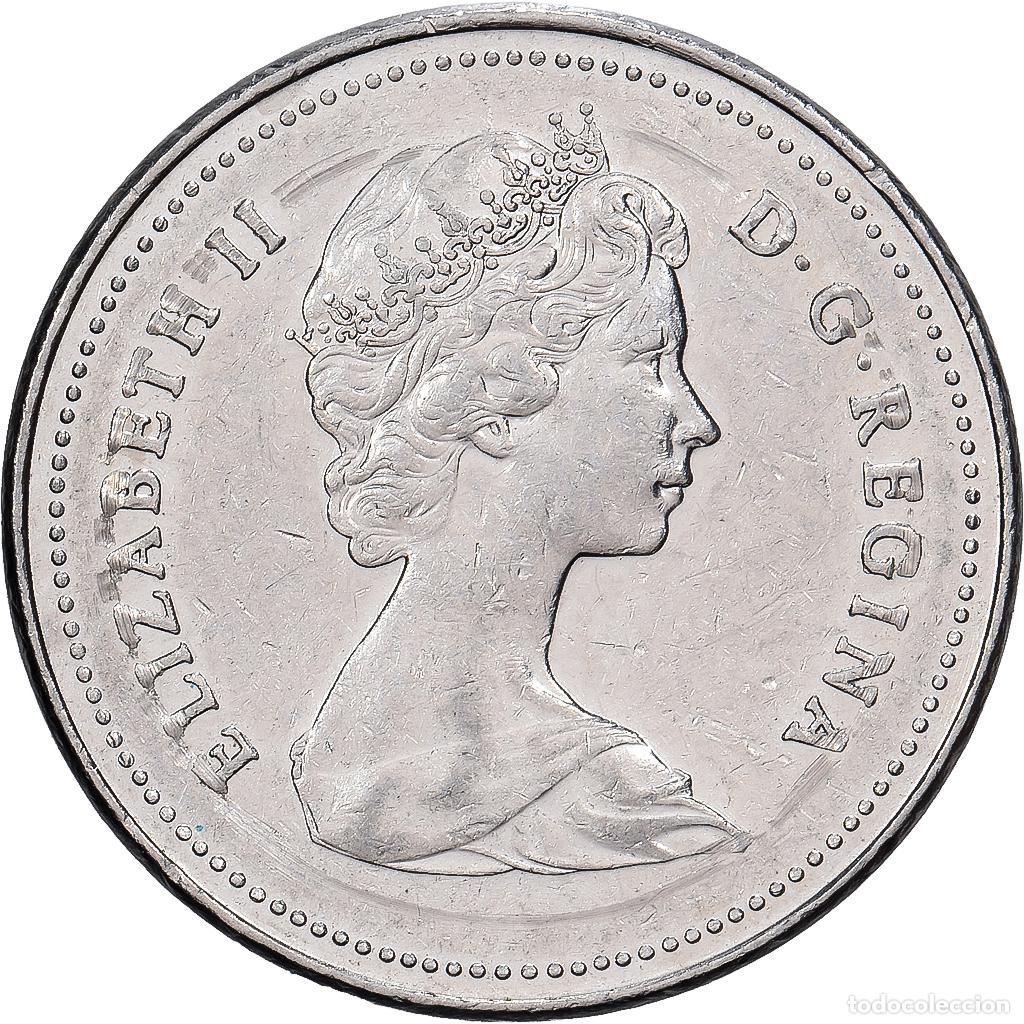 Monedas antiguas de Am&eacute;rica: [#1513264] Canad&aacute;, 5 Cents, 1980, Monnaie royale canadienne d'Ottawa, N&iacute;quel, MBC