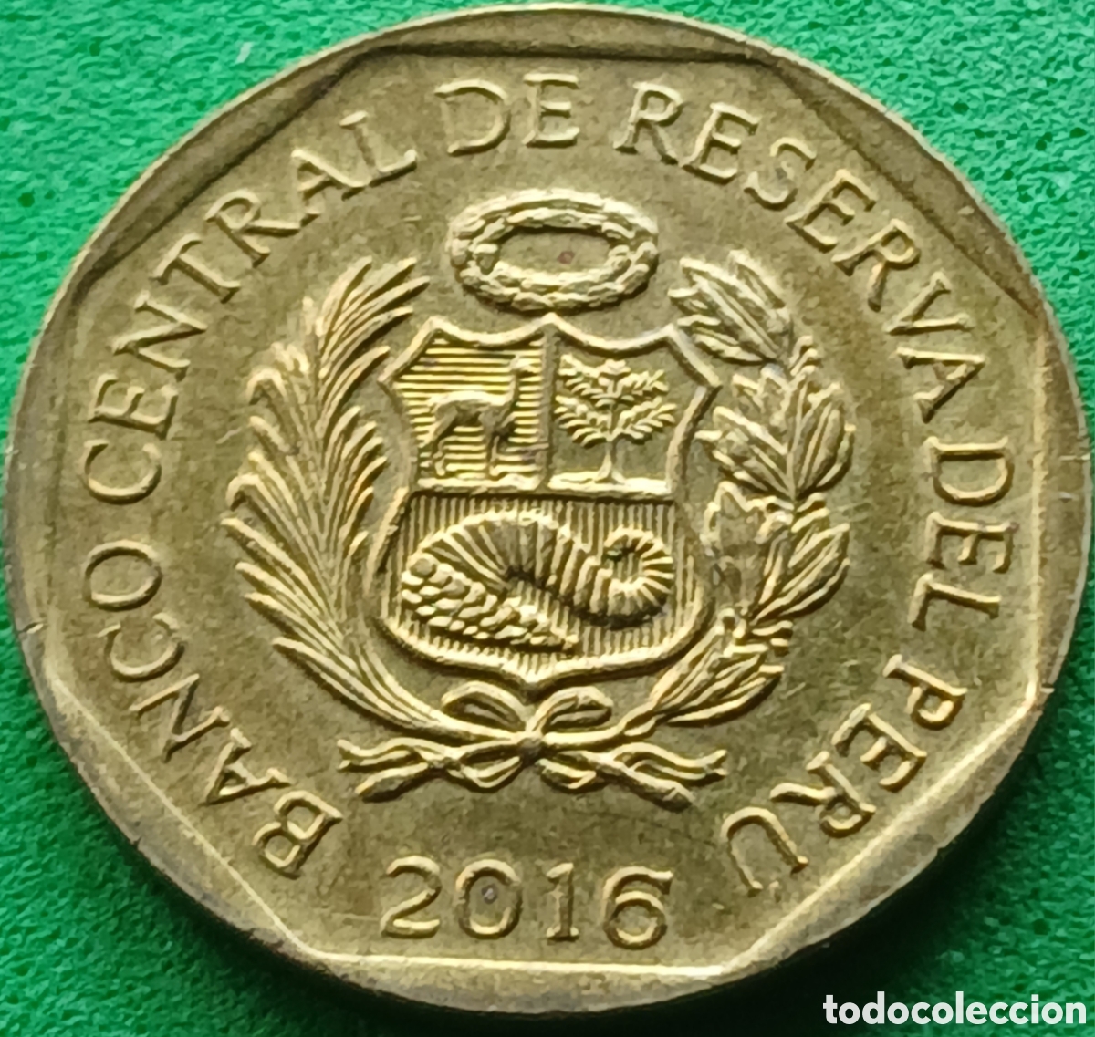 Monete antiche di America: Per&uacute; 10 centimos 2016 km#305.4