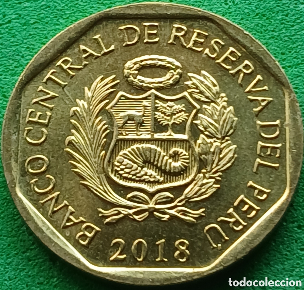 Monete antiche di America: Per&uacute; 10 centimos 2018 km#305.4