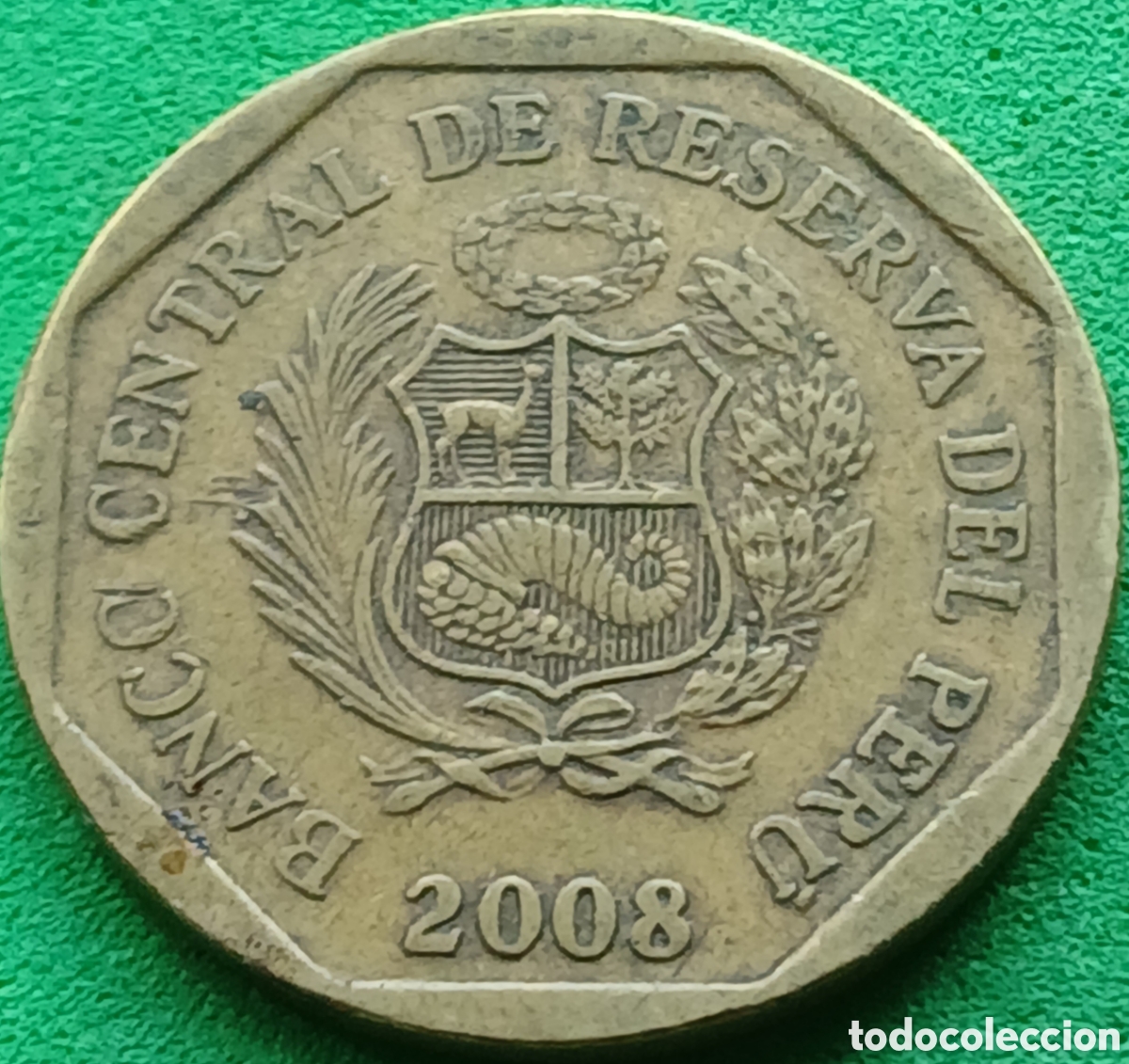 Monedas antiguas de Am&eacute;rica: Per&uacute; 20 centimos 2008 km#306.4