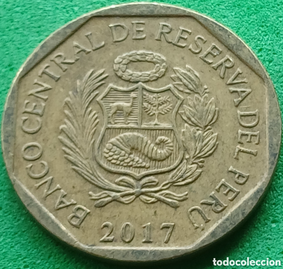 Monedas antiguas de Am&eacute;rica: Per&uacute; 20 centimos 2017 km#306.4