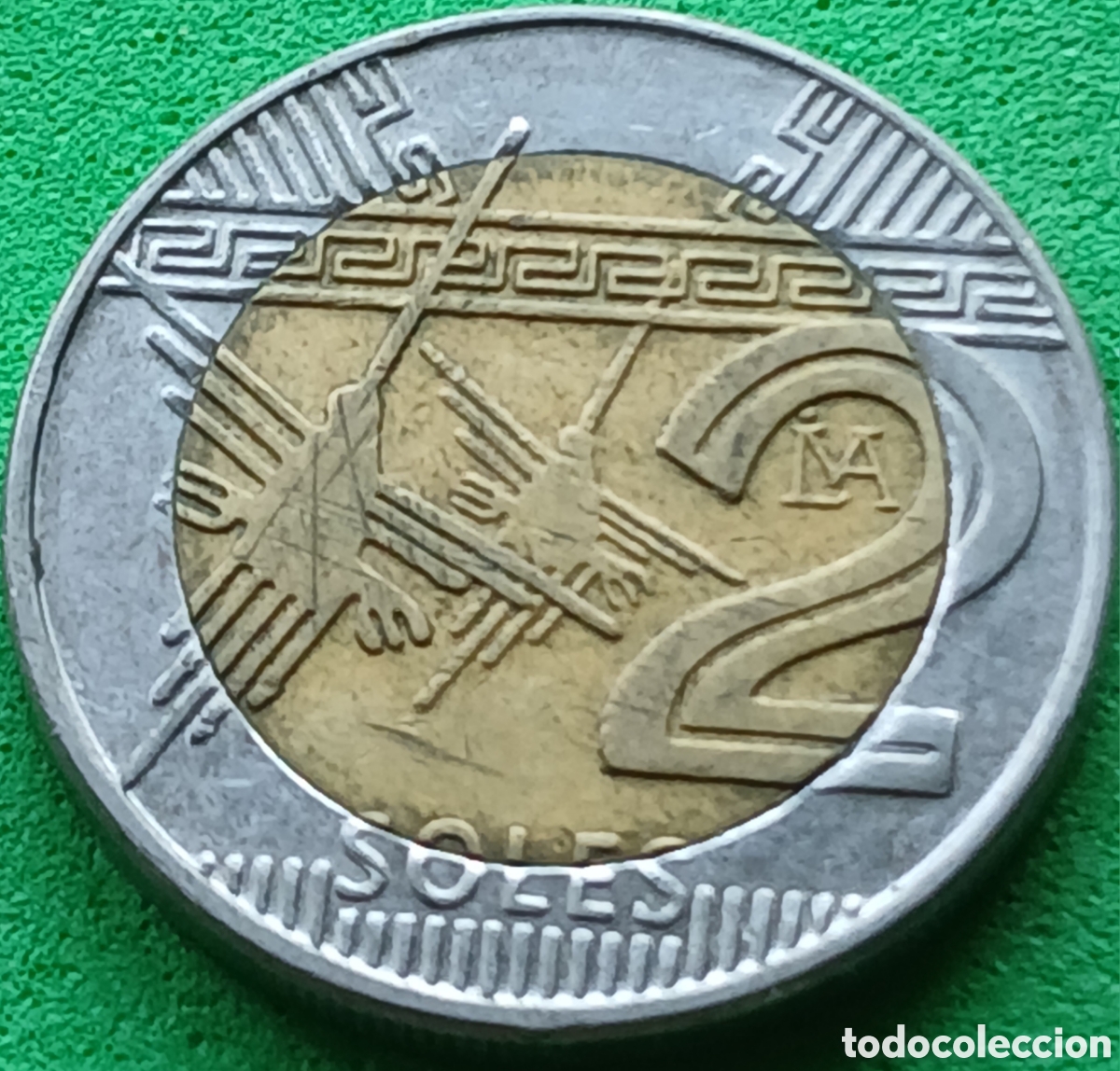 Monedas antiguas de Am&eacute;rica: Per&uacute; 2 soles 2021 km#401 poco com&uacute;n