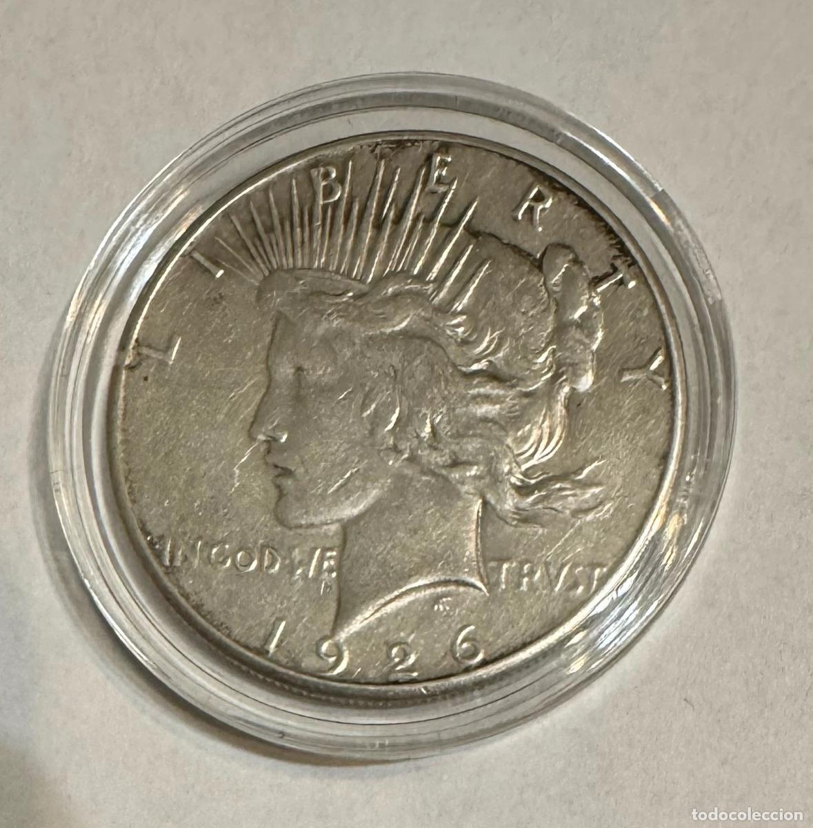 Monedas antiguas de Am&eacute;rica: ESTADOS UNIDOS 1 DOLAR PEACE 1926 S