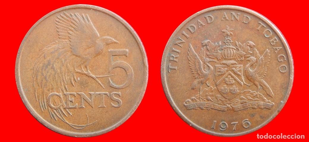 Monedas antiguas de Am&eacute;rica: 5 CENTAVOS 1976 TRINIDAD Y TOBAGO-144075