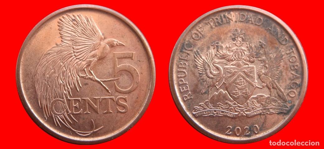 Monedas antiguas de Am&eacute;rica: 5 CENTAVOS 2020 TRINIDAD Y TOBAGO-144078