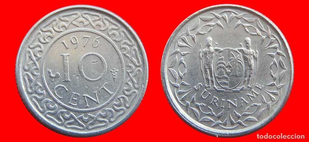 Monedas antiguas de Am&eacute;rica: 10 CENTAVOS 1976 SURINAM SURINAME-144090