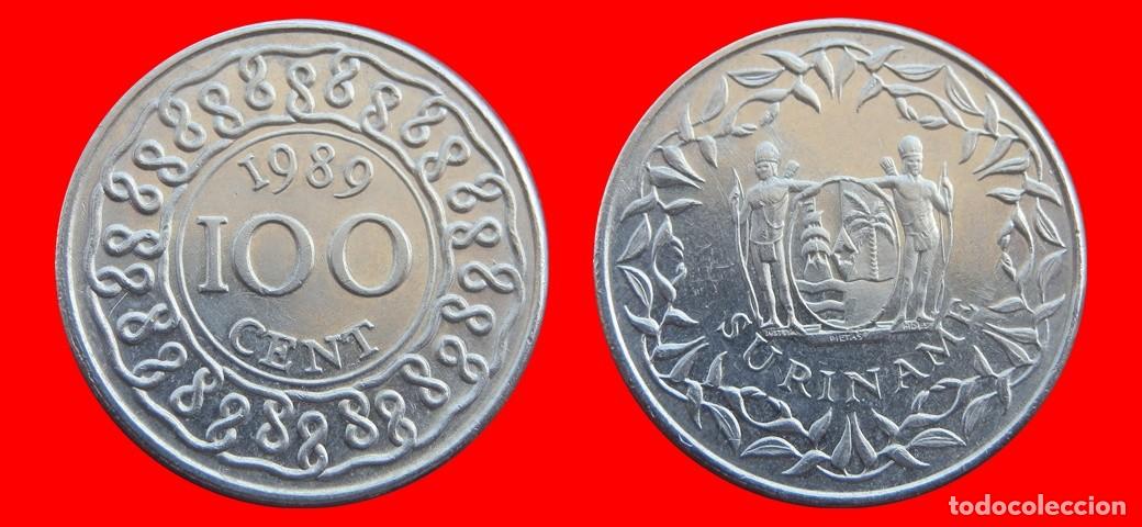 Monedas antiguas de Am&eacute;rica: 100 CENTAVOS 1989 SURINAM SURINAME-144092