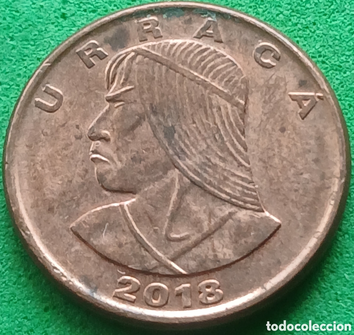 Old Coins of America: Panam&aacute; un centesimo 2018 UC#8