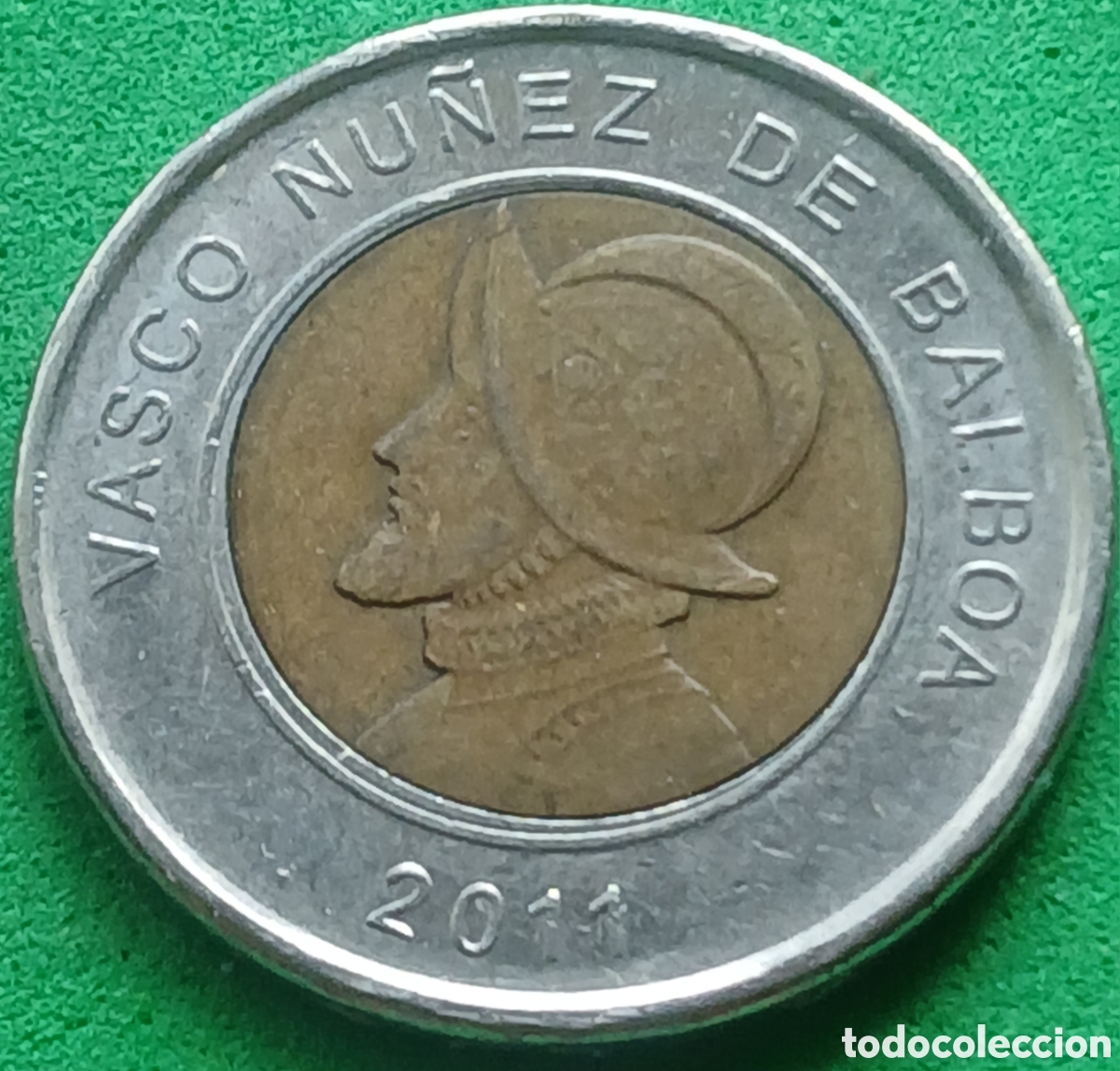Monedas antiguas de Am&eacute;rica: Panam&aacute; un balboa 2011 km#141