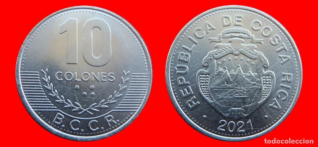 Monedas antiguas de Am&eacute;rica: 10 COLONES 2021 COSTA RICA-144098