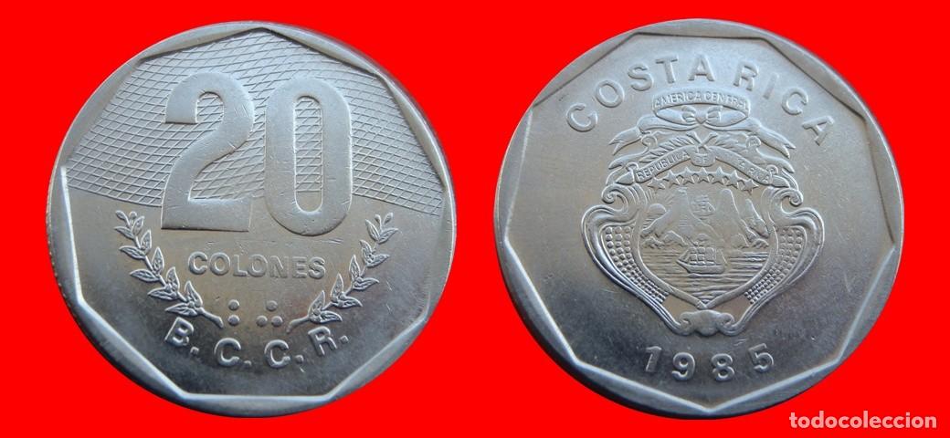 Monedas antiguas de Am&eacute;rica: 20 COLONES 1985 COSTA RICA-144099