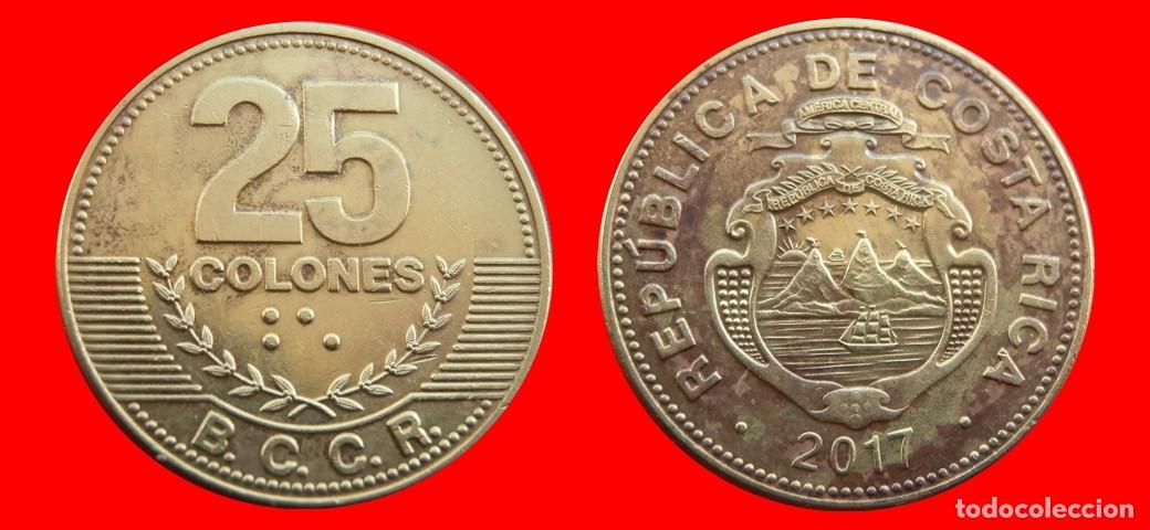 Monedas antiguas de Am&eacute;rica: 25 COLONES 2017 COSTA RICA-144100