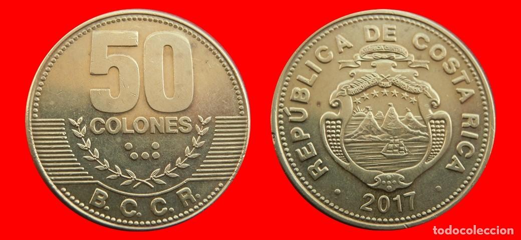 Monedas antiguas de Am&eacute;rica: 50 COLONES 2017 COSTA RICA-144103